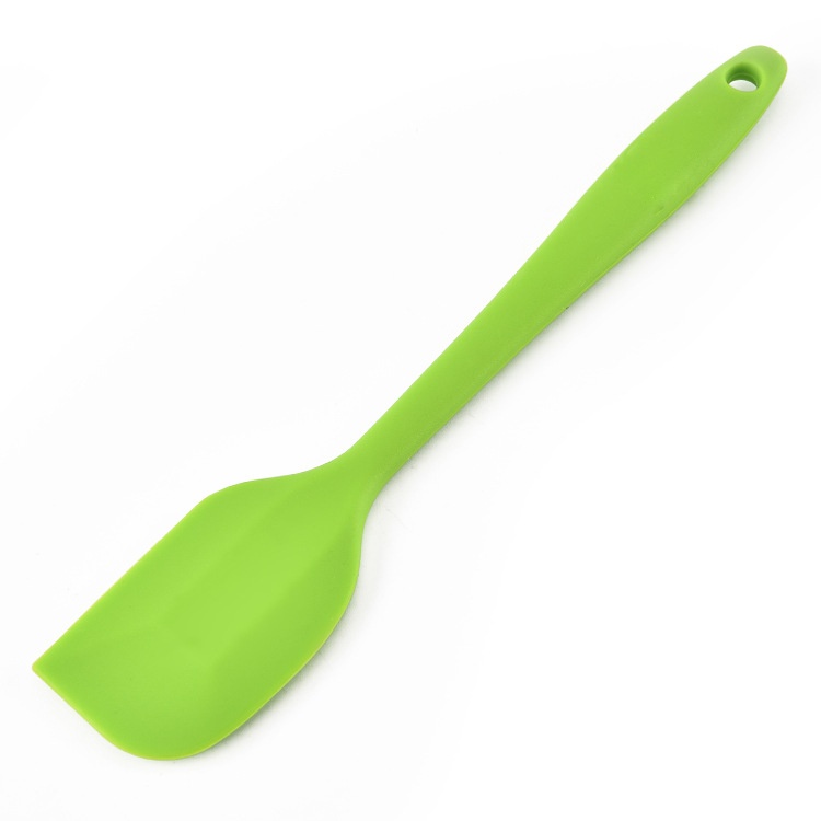 green silicone spatula