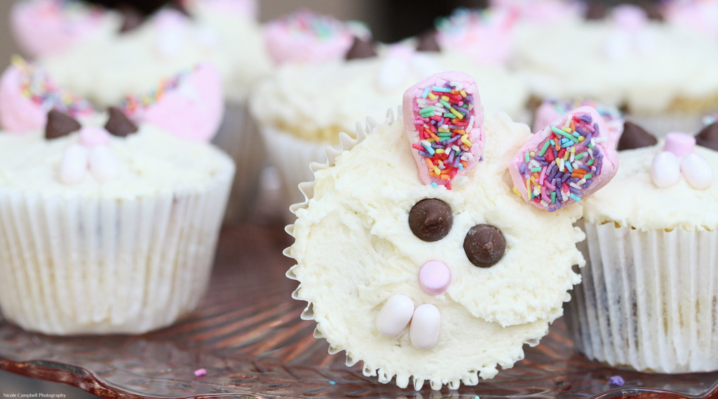 Bunny Rabbit Cupcakes